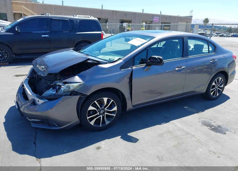 2014 HONDA CIVIC EX VIN: 19XFB2F88EE250369