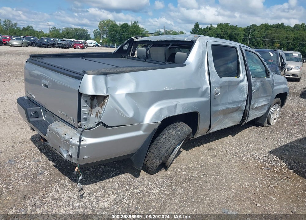 2010 HONDA RIDGELINE RTS VIN: 5FPYK1F41AB004260