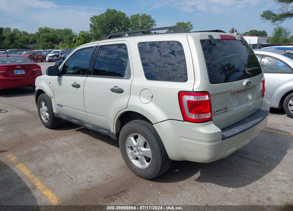 2008 FORD ESCAPE VIN: 1FMCU931X8KD56445
