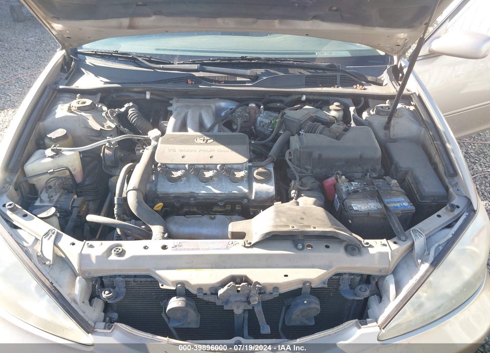 2002 TOYOTA CAMRY LE V6 VIN: 4T1BF30K72U029741