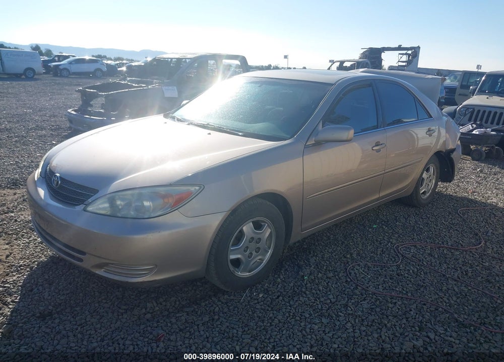 2002 TOYOTA CAMRY LE V6 VIN: 4T1BF30K72U029741
