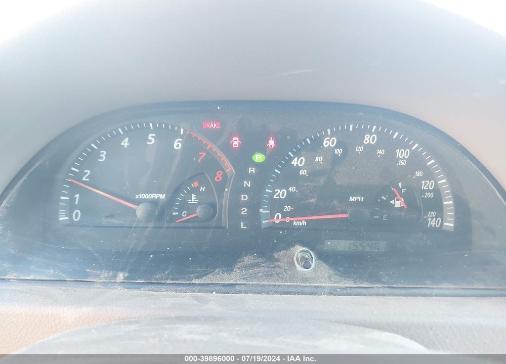 2002 TOYOTA CAMRY LE V6 VIN: 4T1BF30K72U029741