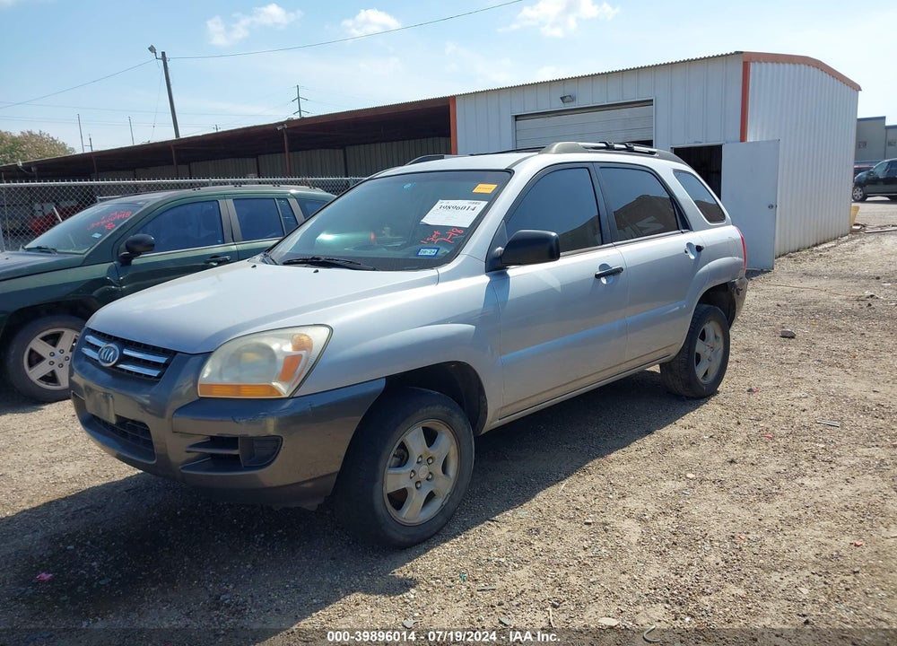 2008 KIA SPORTAGE LX VIN: KNDJF724287519968