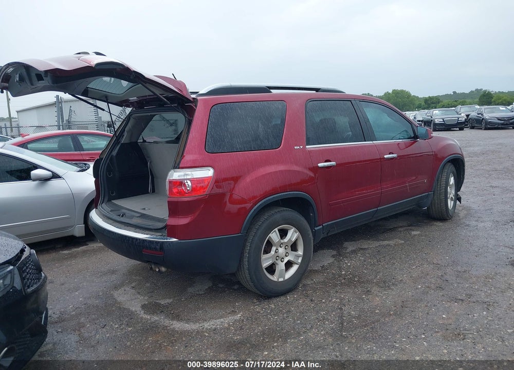 2009 GMC ACADIA SLT-1 VIN: 1GKER23DX9J141062