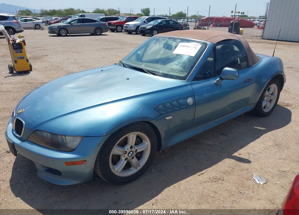 2000 BMW Z3 2.3 VIN: WBACH9344YLG05769