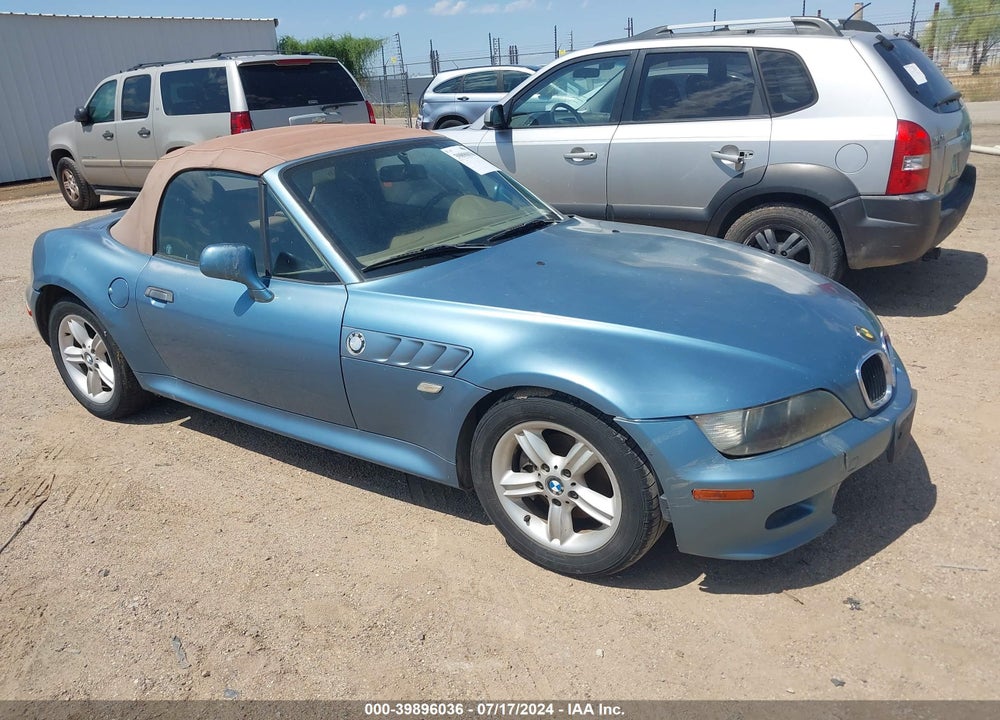 2000 BMW Z3 2.3 VIN: WBACH9344YLG05769