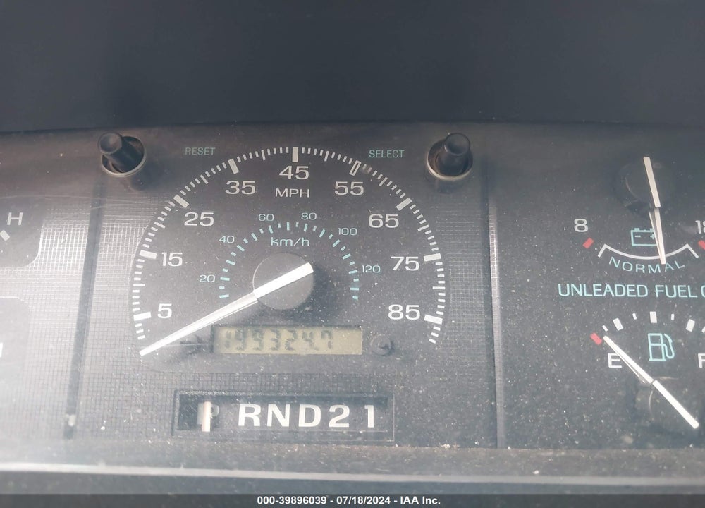 1994 FORD ECONOLINE E250 VAN VIN: 1FTFE24Y3RHB26035