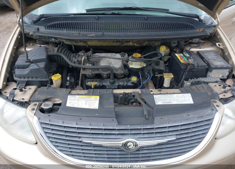 2001 CHRYSLER TOWN & COUNTRY EX VIN: 2C4GP74L21R414170