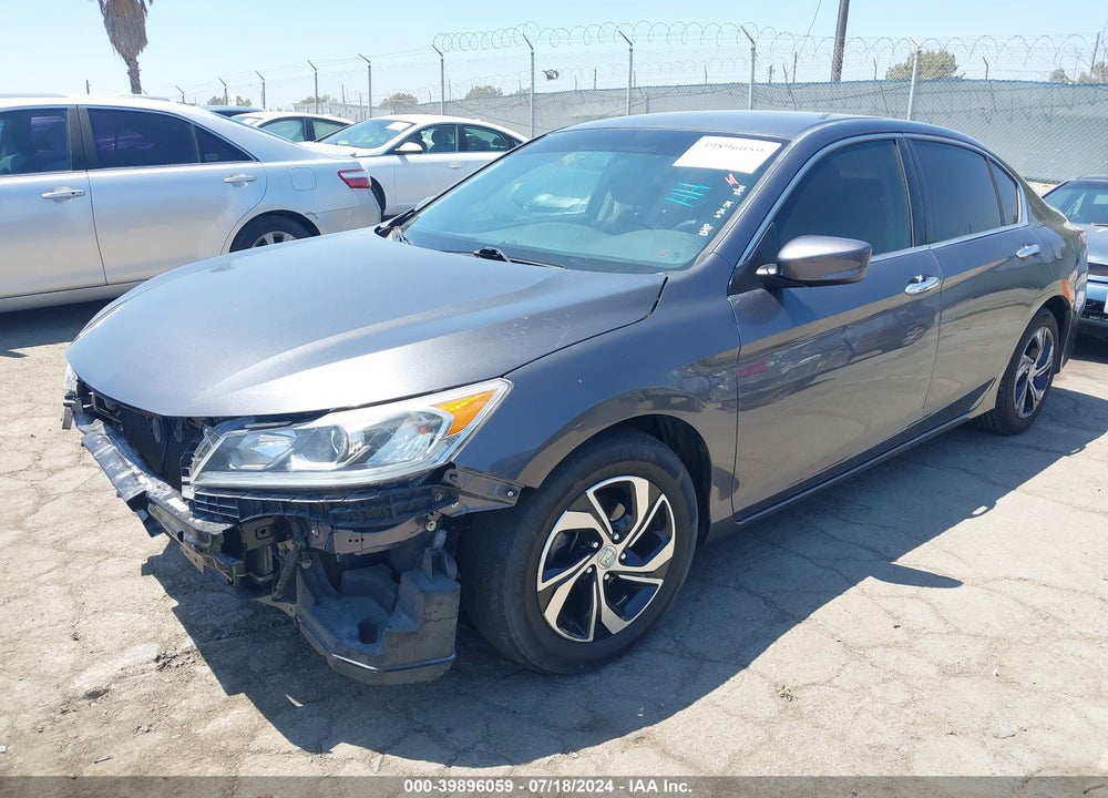 2017 HONDA ACCORD LX VIN: 1HGCR2F31HA184095