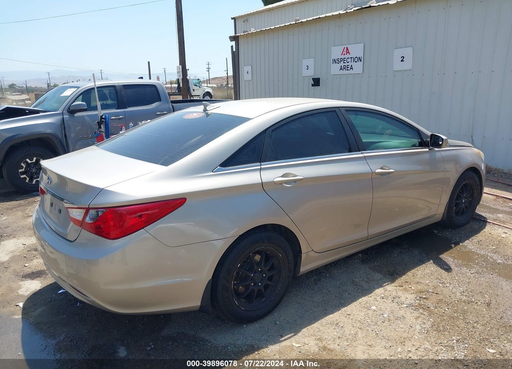 2011 HYUNDAI SONATA GLS VIN: 5NPEB4AC8BH159631