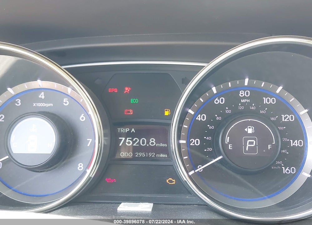 2011 HYUNDAI SONATA GLS VIN: 5NPEB4AC8BH159631