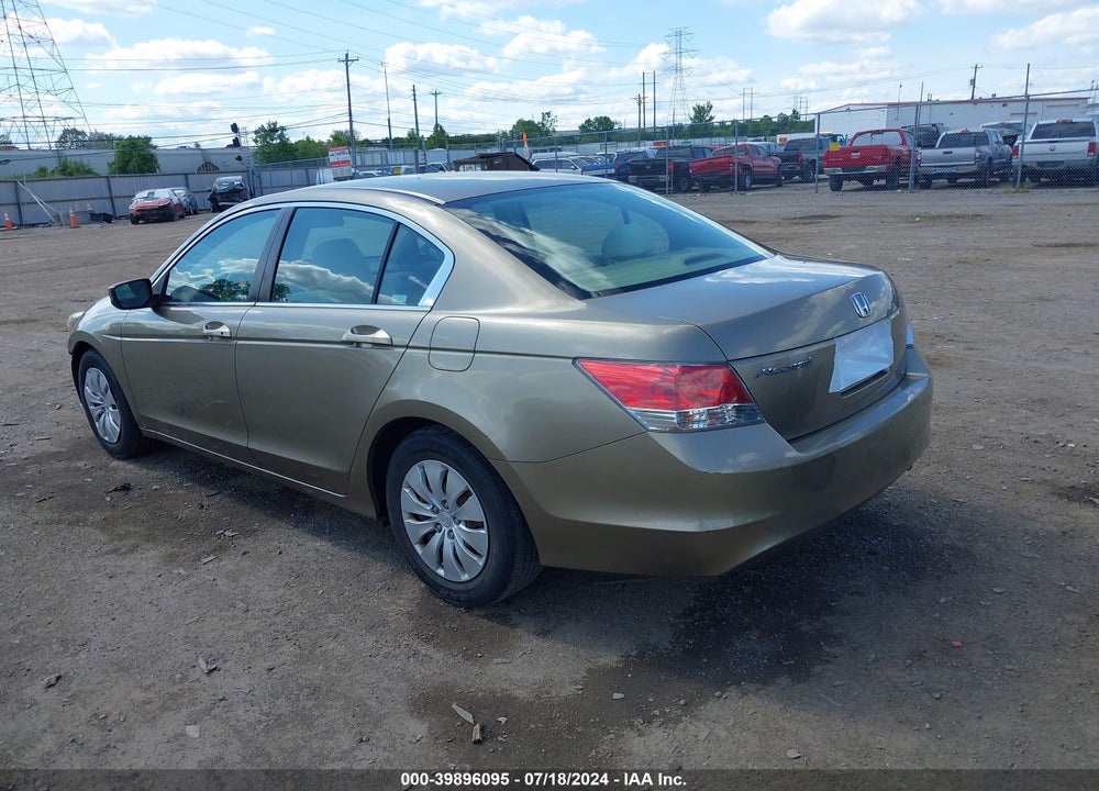 2008 HONDA ACCORD 2.4 LX VIN: 1HGCP263X8A090688