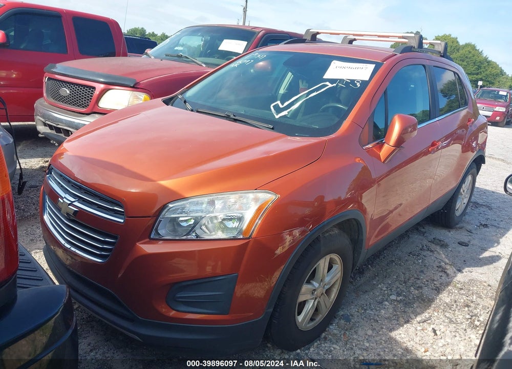 2016 CHEVROLET TRAX LT VIN: KL7CJLSB9GB723593
