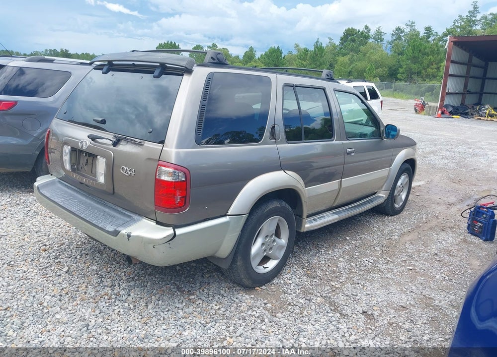 2001 INFINITI QX4 LUXURY VIN: JNRDR09Y21W218472