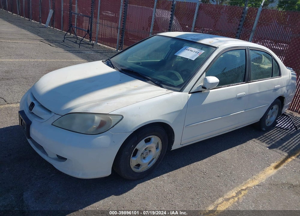 2007 HONDA CIVIC HYBRID VIN: JHMFA36227S017185