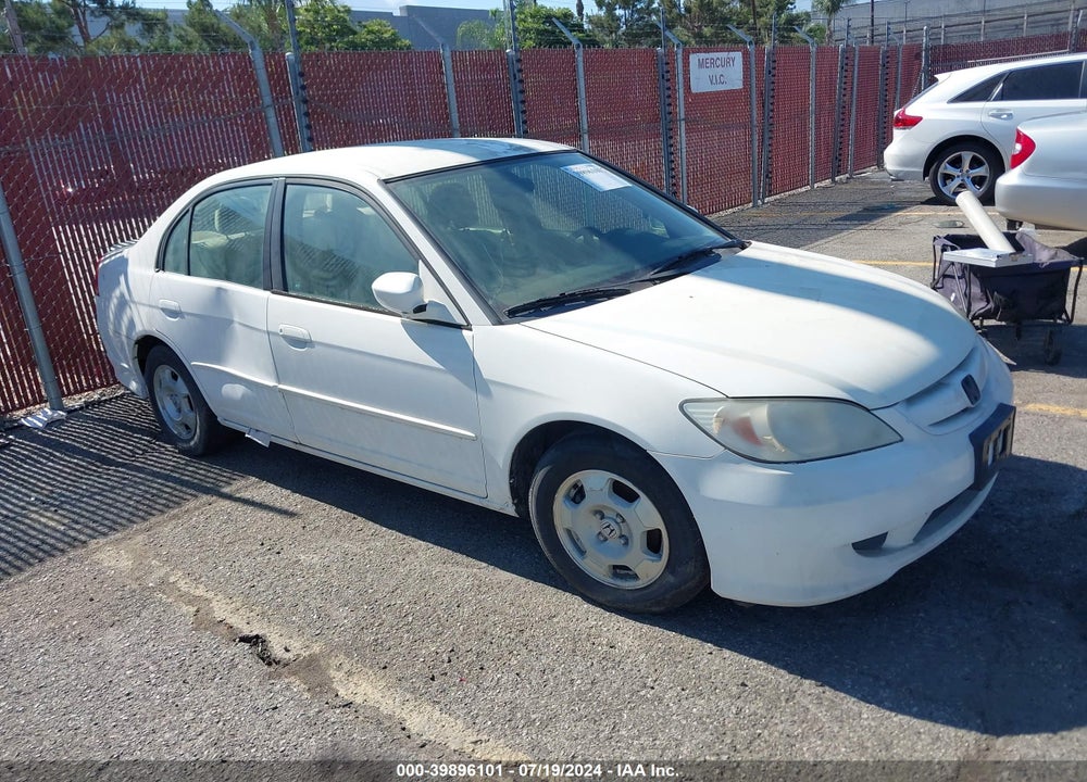 2007 HONDA CIVIC HYBRID VIN: JHMFA36227S017185