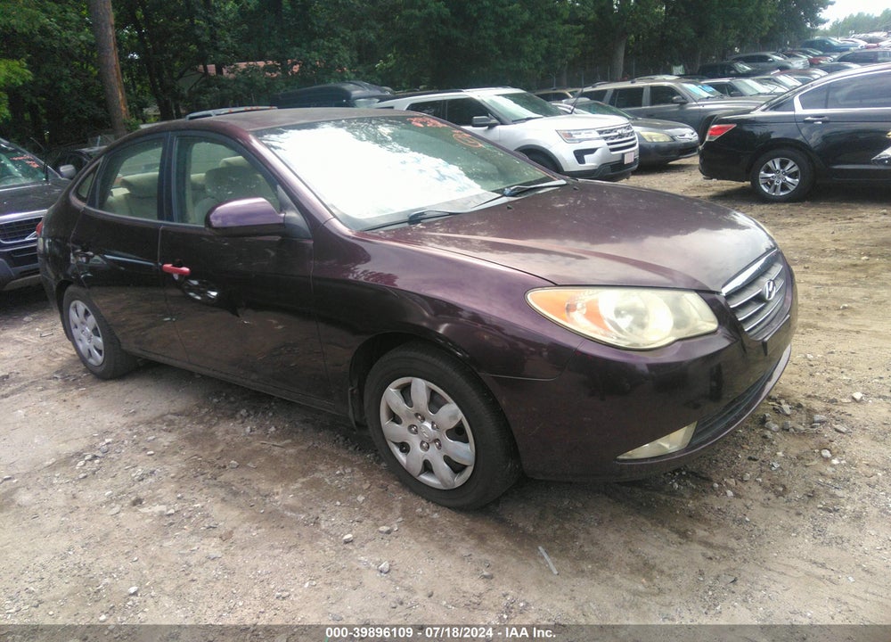 2008 HYUNDAI ELANTRA VIN: KMHDU46D68U500963