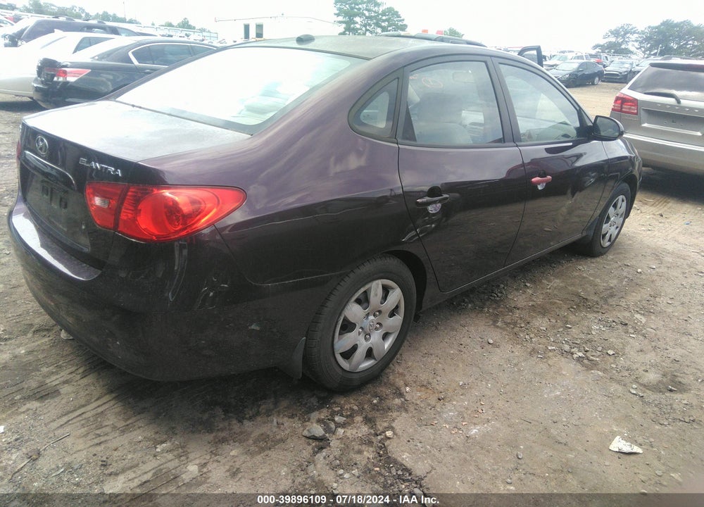 2008 HYUNDAI ELANTRA VIN: KMHDU46D68U500963