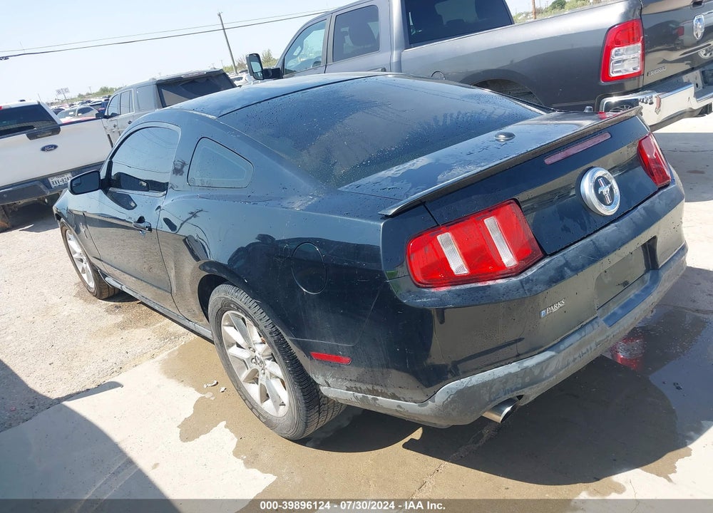 2011 FORD MUSTANG V6 PREMIUM VIN: 1ZVBP8AMXB5103613