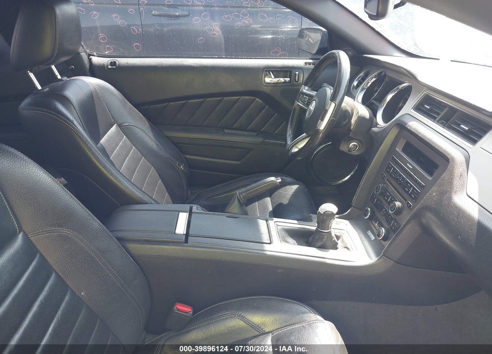 2011 FORD MUSTANG V6 PREMIUM VIN: 1ZVBP8AMXB5103613