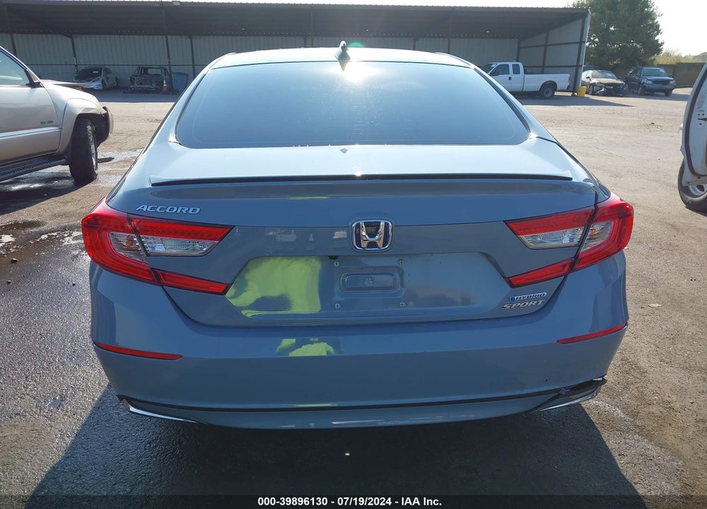 2022 HONDA ACCORD HYBRID SPORT VIN: 1HGCV3F27NA045562