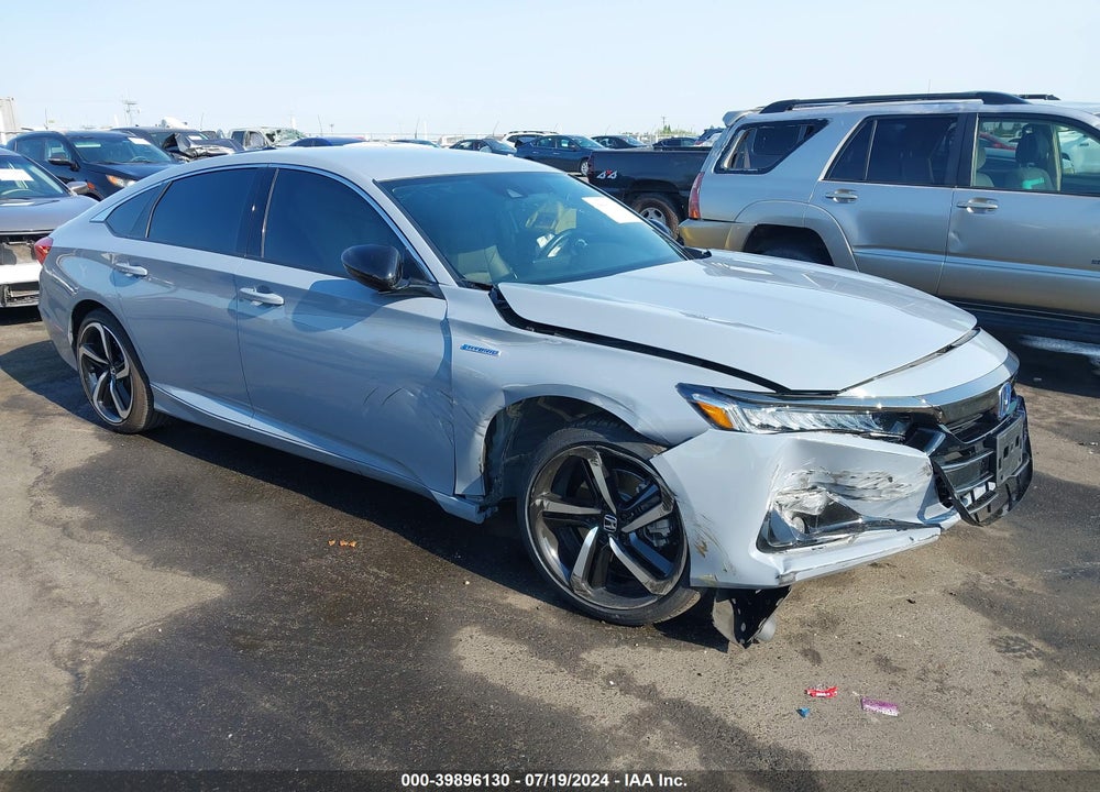 2022 HONDA ACCORD HYBRID SPORT VIN: 1HGCV3F27NA045562