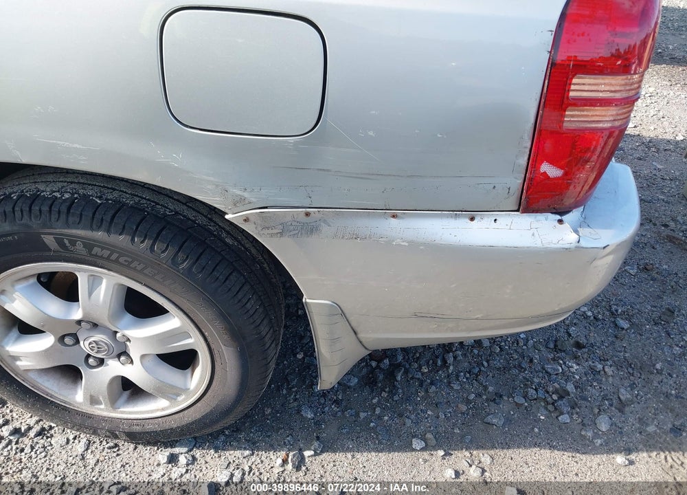2003 TOYOTA HIGHLANDER LIMITED V6 VIN: JTEGF21A630085913