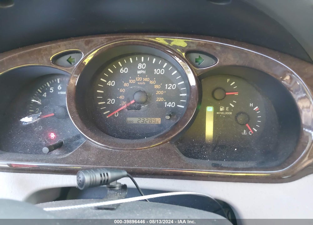 2003 TOYOTA HIGHLANDER LIMITED V6 VIN: JTEGF21A630085913