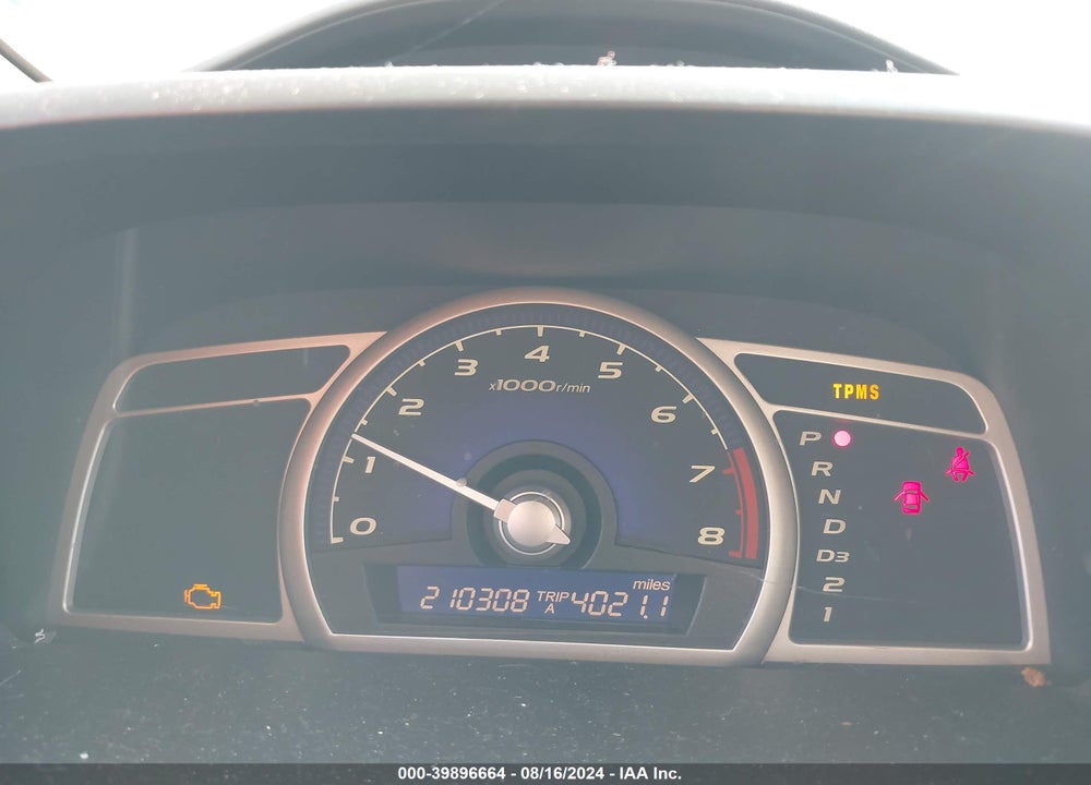 2010 HONDA CIVIC LX VIN: 2HGFA1F58AH326000