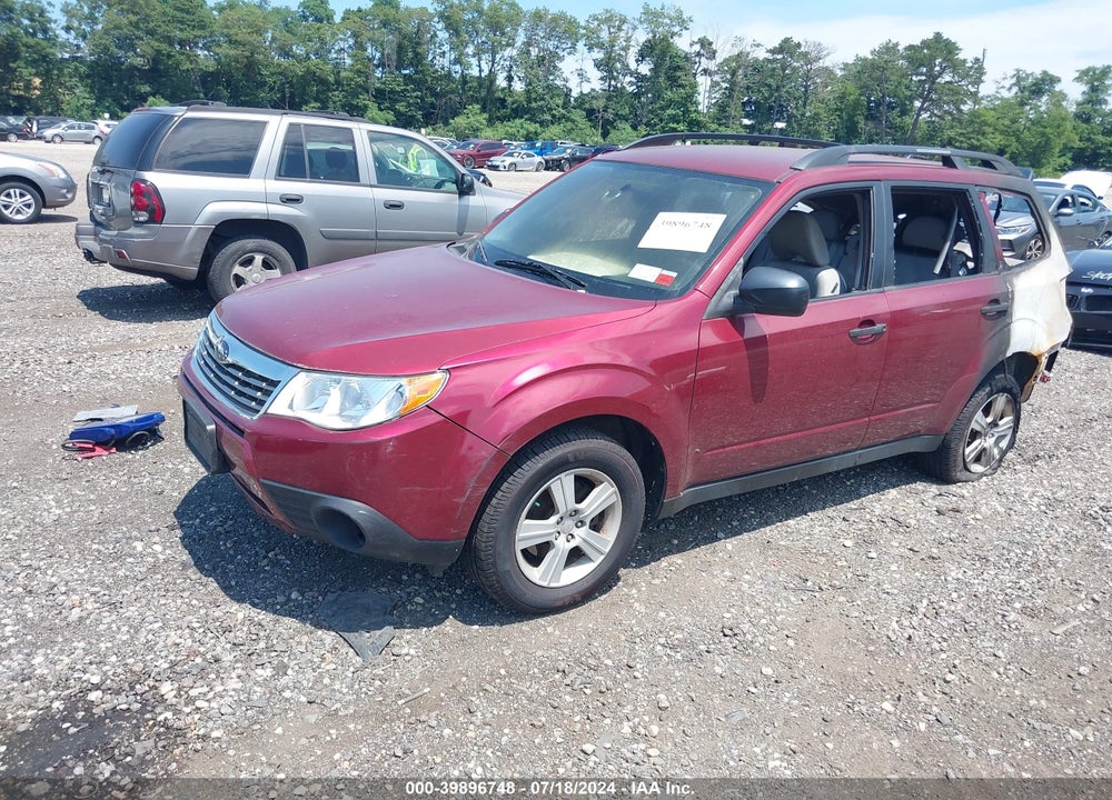 2010 SUBARU FORESTER 2.5X VIN: JF2SH6BCXAH792092