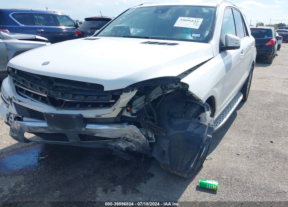 2015 MERCEDES-BENZ ML 350 VIN: 4JGDA5JBXFA487976