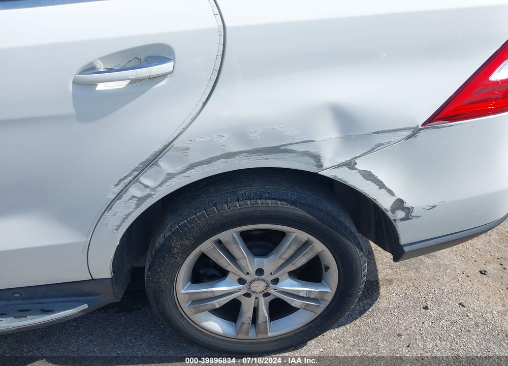 2015 MERCEDES-BENZ ML 350 VIN: 4JGDA5JBXFA487976