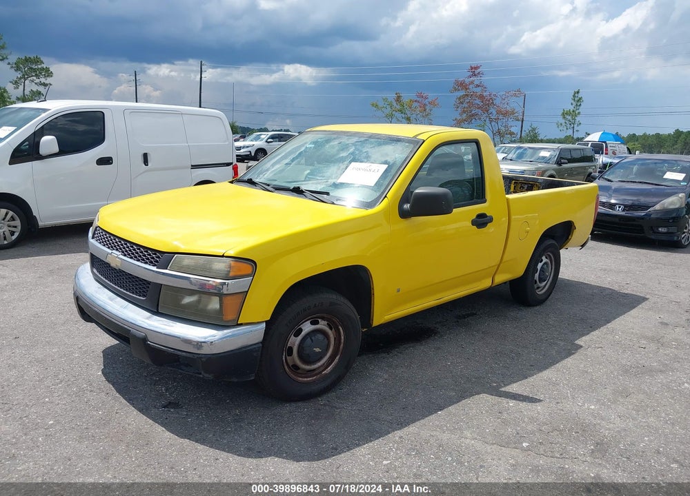 2007 CHEVROLET COLORADO WORK TRUCK VIN: 1GCCS149378212473