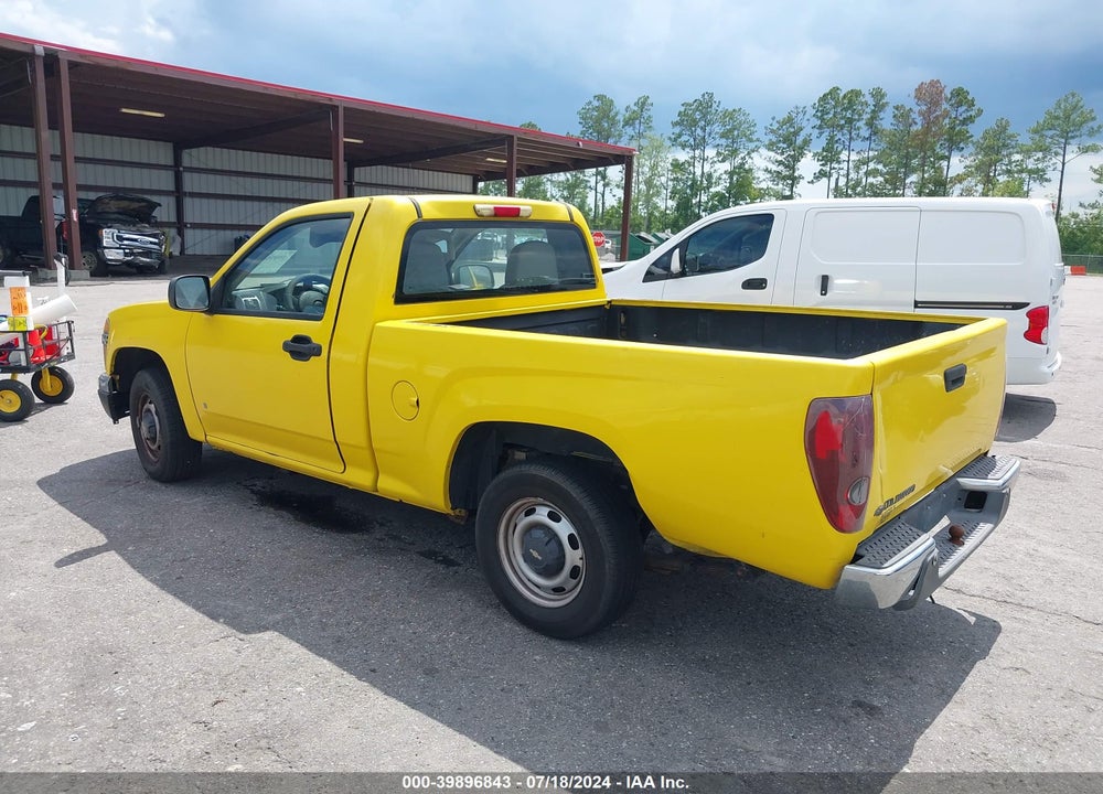 2007 CHEVROLET COLORADO WORK TRUCK VIN: 1GCCS149378212473