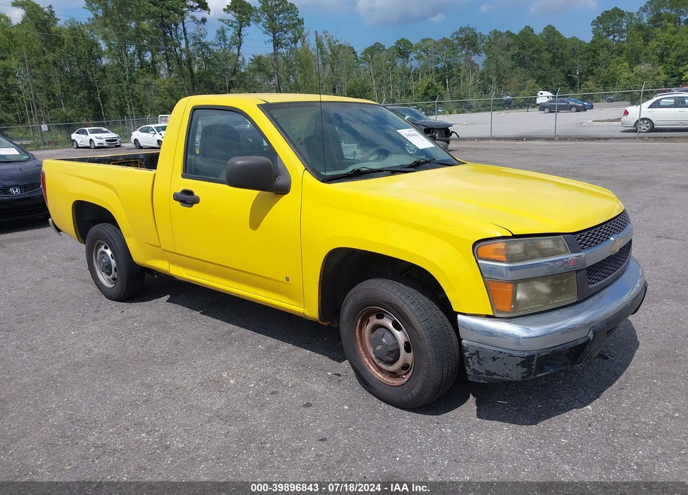 2007 CHEVROLET COLORADO WORK TRUCK VIN: 1GCCS149378212473