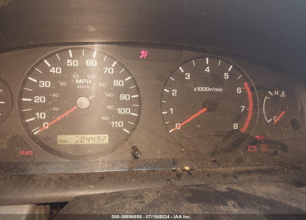 2000 NISSAN FRONTIER XE VIN: 1N6DD26S8YC366144