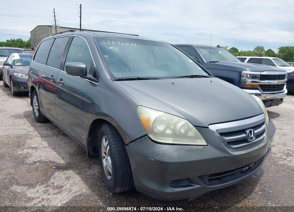2007 HONDA ODYSSEY EX-L VIN: 5FNRL38787B052957