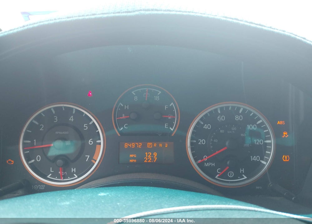 2013 NISSAN TITAN SV VIN: 1N6BA0ED0DN309524