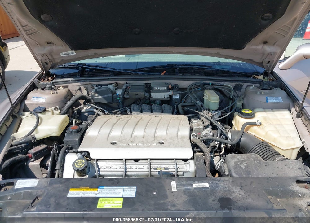 1998 OLDSMOBILE AURORA VIN: 1G3GR62C0W4123488