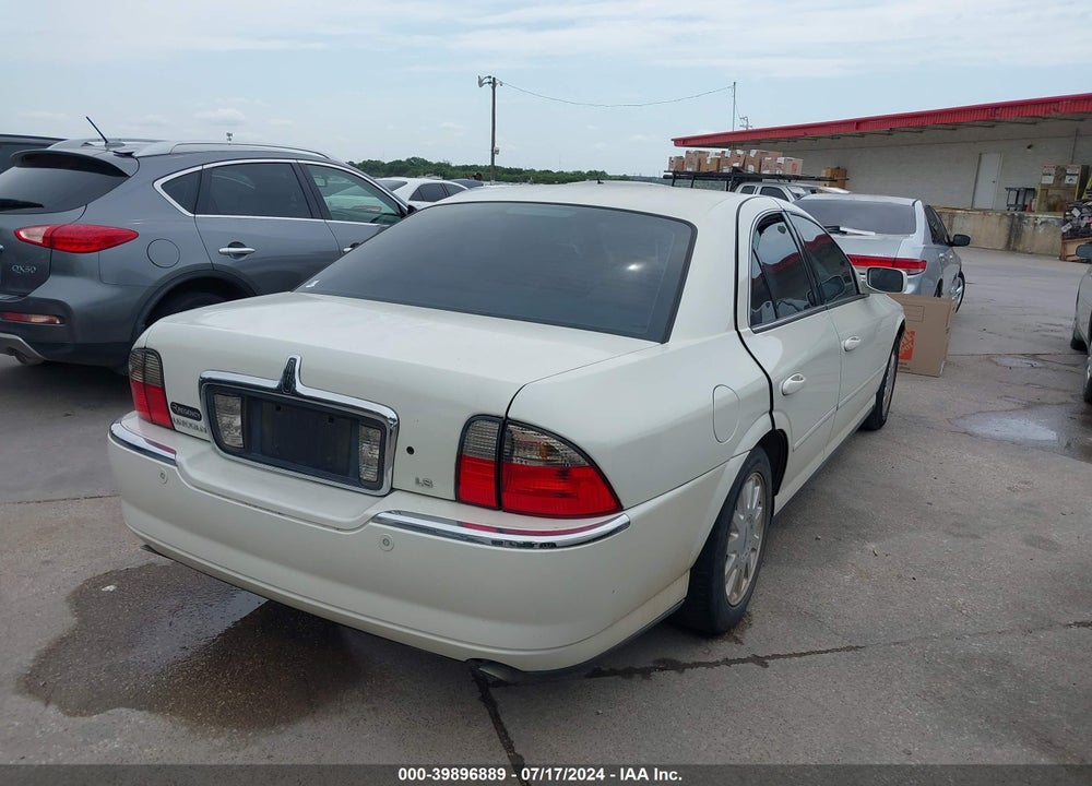 2005 LINCOLN LS V6 VIN: 1LNHM86S45Y623818
