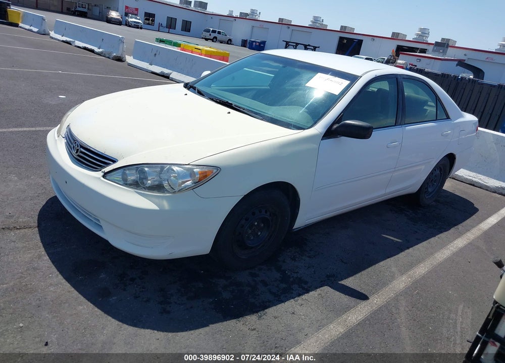 2005 TOYOTA CAMRY LE VIN: 4T1BE32K85U009535