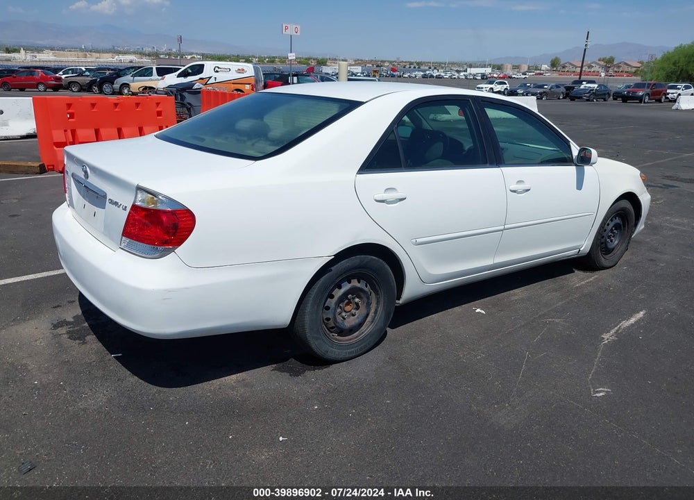 2005 TOYOTA CAMRY LE VIN: 4T1BE32K85U009535