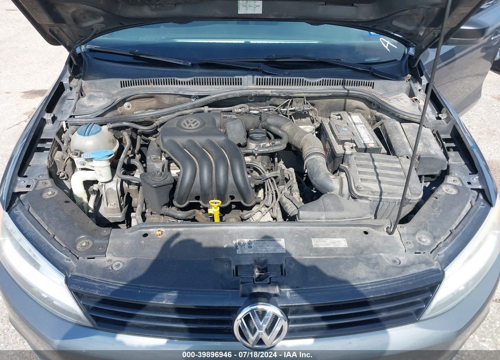 2012 VOLKSWAGEN JETTA 2.0L S VIN: 3VW2K7AJ6CM418953