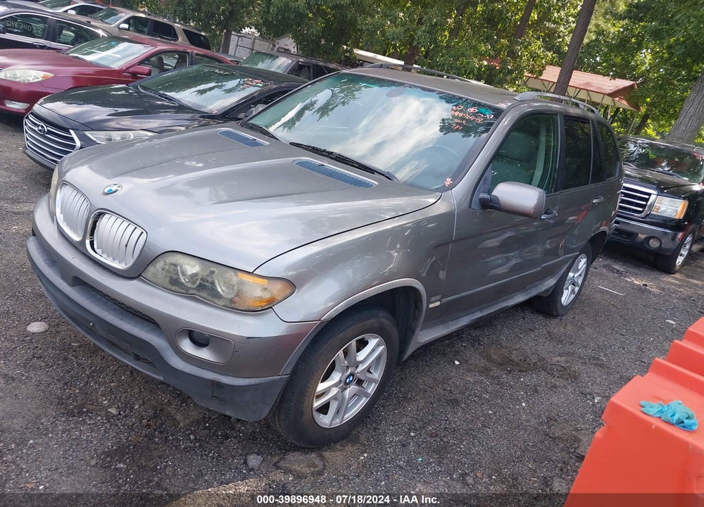 2005 BMW X5 3.0I VIN: 5UXFA13525LY15518