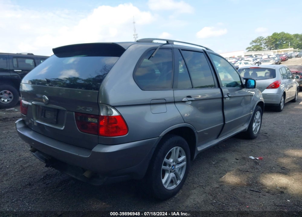 2005 BMW X5 3.0I VIN: 5UXFA13525LY15518