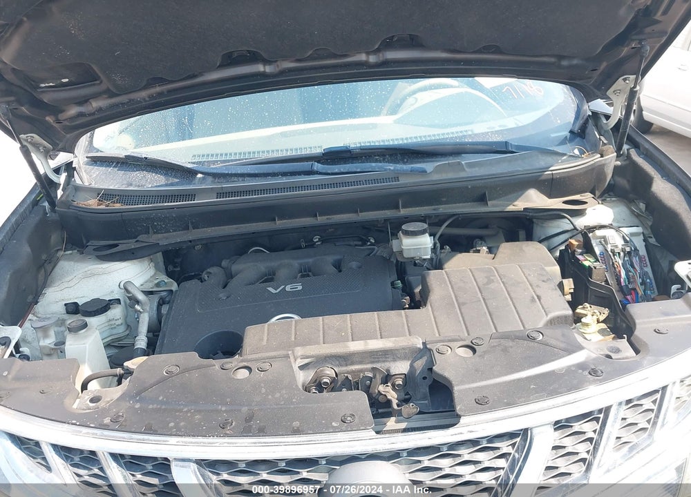 2013 NISSAN MURANO SV VIN: JN8AZ1MW4DW316152
