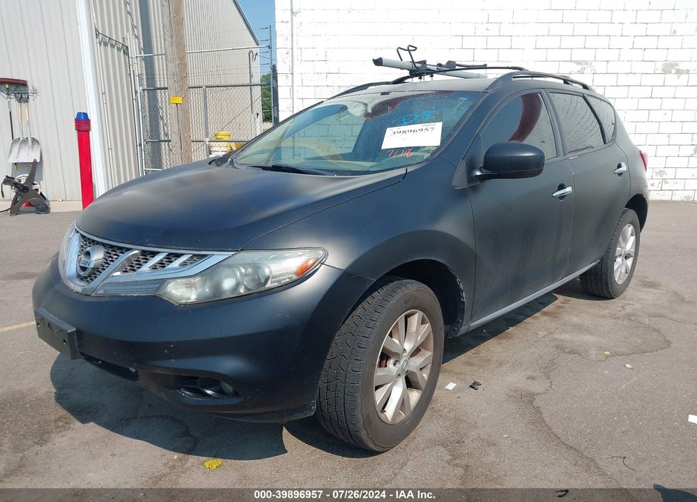 2013 NISSAN MURANO SV VIN: JN8AZ1MW4DW316152