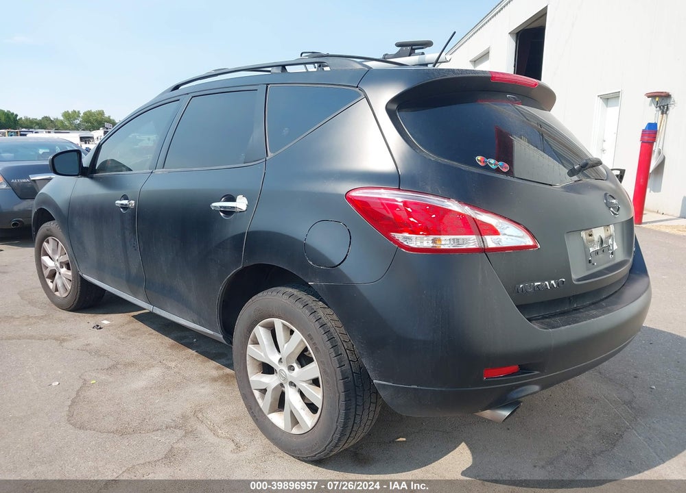 2013 NISSAN MURANO SV VIN: JN8AZ1MW4DW316152