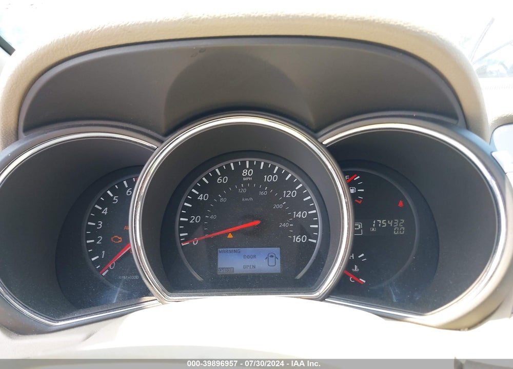 2013 NISSAN MURANO SV VIN: JN8AZ1MW4DW316152