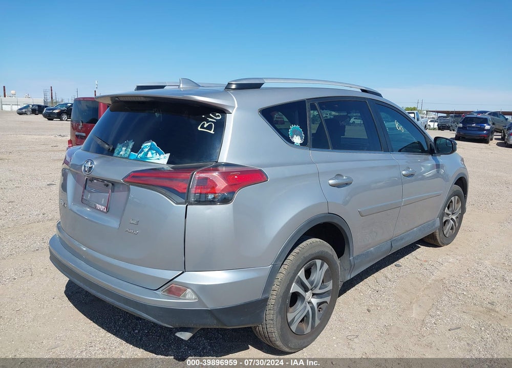 2016 TOYOTA RAV4 LE VIN: 2T3BFREV3GW456399